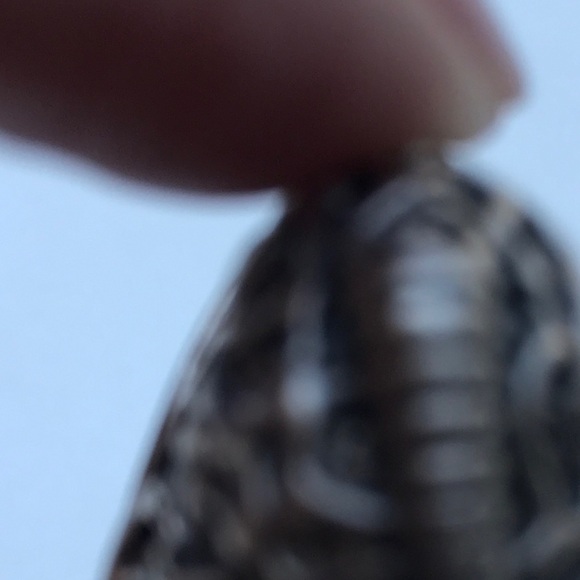 Heavy Sterling Silver Artisan Alien Sci-Fi Ring 8 - Picture 3 of 8